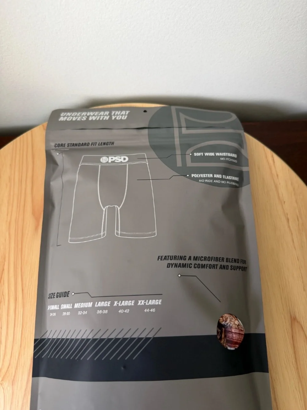 PSD 3 Pack Core Standard Divinity Boxer Briefs Underwear Size Medium NEW